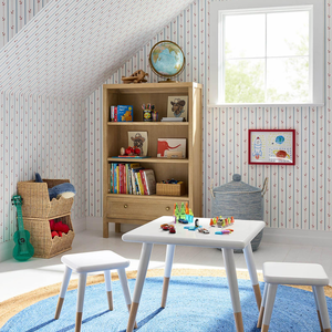 Cestas de Almacenamiento Apilables de Mimbre con Borde Festoneado, Organizador para Habitación Infantil, Cesta de Almacenamiento de Juguetes Ecológica, Proveedor Mayorista, Fábrica - Product Image 3