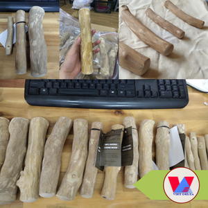 Bâton à mâcher en bois de café très populaire, durable, pour mâcheurs agressifs, soin dentaire naturel, jouet en bois pour animaux de compagnie, vente en gros - Product Image 3