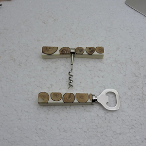 ที่เปิดขวดดีไซน์ใหม่พร้อมที่เปิดขวดสแตนเลสแบบเกลียวพร้อมด้ามเรซิ่น ราคาดีมาก - Product Image 1