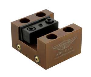 Soporte de herramientas de torneado ATH robusto, torreta tipo C, bloque de tornillos 4-M10 x 50, accesorio de montaje industrial de alta resistencia - Product Image 1