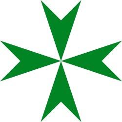 Badge maçonnique à coudre en cuir brodé Croix de Constantin Grand Chevalier 2025 - Product Image 3