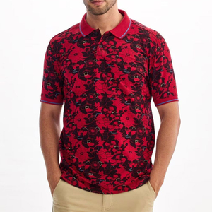 Camisas Polo de Moda para Hombre con Cuello, Estilo Casual de Negocios, Tallas Grandes, Camisas Polo de Algodón de Manga Corta para Hombre - Product Image 1