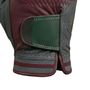 Gants de golf en cuir véritable, respirants, avec fermeture auto-agrippante, unisexes, confortables, pour le sport, mouvements flexibles - Product Image 3