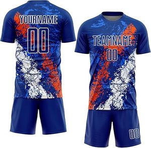 Vêtements de sport, tenue de match de football professionnelle pour hommes, uniforme de football, fabricant, design personnalisé, dernier modèle d'uniforme de football - Product Image 6