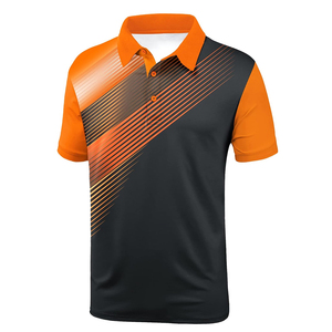 Camisetas Personalizadas al por Mayor para Hombre 2026, Tela de Forro Polar Antiarrugas, Bordadas, de Poliéster/Algodón, con Botones, Uniformes Casuales - Product Image 1