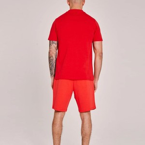 Men's Summer Casual <b>T</b>-Shirt and Shorts Set Breathable Eco-Friendly Lightweight <b>Track</b> Suit - Product Image 3