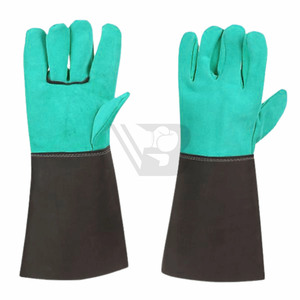 Best Quality Cowhide Split Leather Welding <b>Gloves</b> Professional Manufactures Lightweight Welding <b>Gloves</b> - Product Image 4