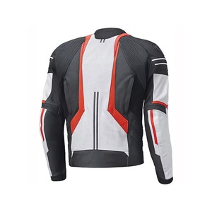 Blouson de moto en cuir PU et toile pour homme, homologué CE, imperméable, coupe-vent, hiver, avec logo frontal - Product Image 3