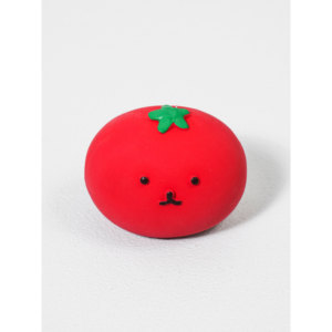 Giocattolo a forma di pomodoro giocattolo per animali domestici di vacanza in campagna con un divertente suono di squittio - Product Image 1