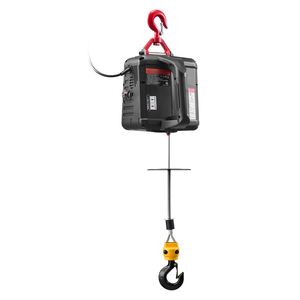 "1100 Lbs Capacity Electric <b>Hoist</b> Winch Crane 1500W Portable 25 ft Lifting Height 16.4 Ft/min Manual 2 Straps" - Product Image 4
