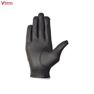 Vantrex Industries Equestrian Horse Riding Gloves-Anti-Slip Breathable Heat Resistant Leather Full Finger <b>Pull</b>-On Closure - Product Image 3