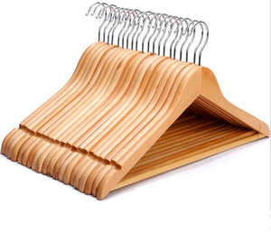 Los más vendidos y populares perchas de madera 2026 para abrigos, trajes, chaquetas y camisas gruesas. Fabricado por M.I.G. EXPORTACIONES. - Product Image 3