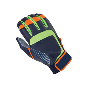 Leather <b>Half</b> Finger Baseball Gloves With Non <b>Slip</b> Grip For Adults All Seasons Right Handed Baseball Gloves - Product Image 2