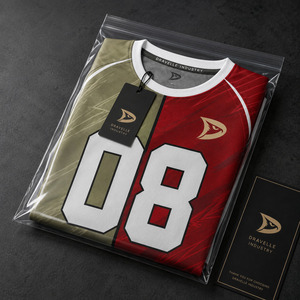 เสื้อเจอร์ซีย์คอร์นโฮลผู้ชาย ระบายอากาศได้ดี ผลิตจากผ้าตาข่าย สำหรับทีมแข่งขัน ออกแบบลายพิมพ์ตามสั่ง เหมาะสำหรับการแข่งขันกีฬา - Product Image 4