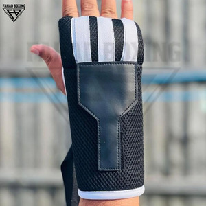 Tenue d'arts martiaux bicolore 2026, rayée noir et blanc, en polyester respirant, pour entraînement de boxe unisexe à partir de 14 ans - Product Image 5