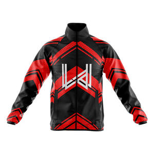 Chaqueta cortavientos de moda para hombre, personalizada, para primavera, con cremallera, diseño ecológico, transpirable, de secado rápido, ligera, deportiva. - Product Image 1