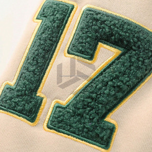 Custom Men's Varsity <b>Jacket</b> Stand Collar <b>Waterproof</b> Breathable Windproof High Street Style Wholesale - Product Image 4