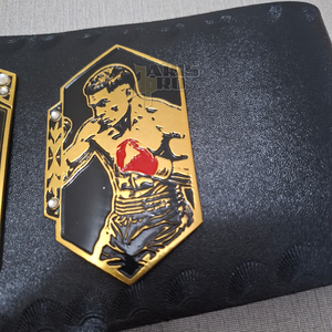 Cinturón de Campeonato de Boxeo y Fisicoculturismo Personalizado, Cinturón de Título de Campeón Mundial, Fabricante OEM - Product Image 6