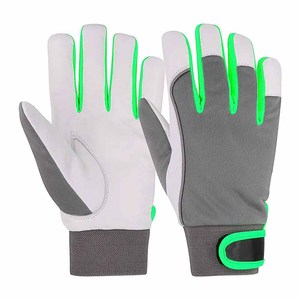 ถุงมือช่างหนังวัวคุณภาพสูง  ขอบนีโอพรีน กันลื่น ป้องกันไฟฟ้าสถิตย์ ป้องกันความร้อน ทนทาน สำหรับงานอุตสาหกรรม - Product Image 6