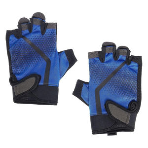 Gym Gloves Women Men <b>Half</b> Finger Anti <b>Slip</b> Padded Palm Breathable Fitness Weightlifting Training Cycling Sports - Product Image 1