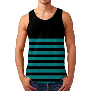 Wholesale Men's Cotton/Polyester Tank <b>Tops</b> Custom Logo Unbeatable Prices Fully Sublimated High Quality Anti-Pilling Quick Dry - Product Image 1