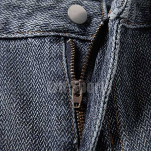 Breathable Fabric <b>Men's</b> <b>Drawstring</b> Solid Mid Waist Casual <b>Jeans</b> Shorts Latest Design Custom OEM Service - Product Image 5