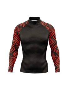 Maillot de surf à manches longues Rashguard anti-UV Protection solaire UPF 50 pour la natation, la plongée et la gym – Design minimaliste - Product Image 4