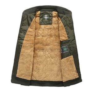 Chaleco Acolchado de Lona para Hombre, Cómodo y Casual para Invierno, con Relleno de Plumón, Cuello Alto, Cierre de Cremallera, Impermeable, Térmico y con Protección UV - Product Image 3