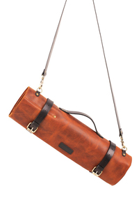 Bolsa de Herramientas de Cocina de Cuero Genuino Hecha a Mano, Organizador de Cuchillos Enrollable, Resistente a Olores, Resistente, Cómoda para Viajar, para Cocina - Product Image 3