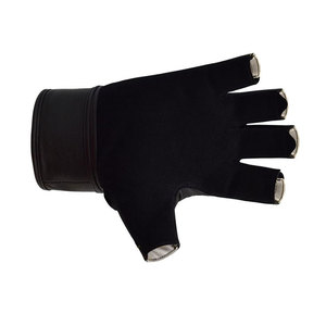 Guantes de Gimnasio para Levantamiento de Pesas, de Cuero y Goma, Impermeables, de Alta Calidad, Ligeros y Personalizables, Precio al por Mayor, Fabricante de Pakistán - Product Image 5