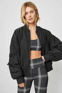 Wholesale Lightweight Quick Dry Full <b>Zip</b> <b>up</b> Bomber <b>Jacket</b> with Pockets Unisex Women Fall 2026 Polyester - Product Image 3