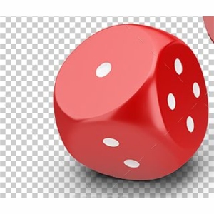 Dados de Plástico Rojos Personalizados al por Mayor, Dados Estándar de 6 Caras con Esquinas Redondeadas para Juegos de Mesa, Casino y Fiestas - Product Image 1