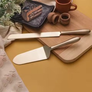 Stainless Steel Dessert Ceremony Kit Luxury <b>Cake</b> <b>Server</b> Accessories for Event Venues - Product Image 3