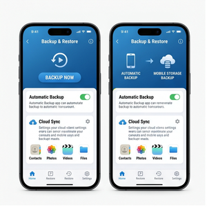 แอปพลิเคชันสำรองข้อมูลและกู้คืนข้อมูล Royalcraft – การสำรองข้อมูลที่ปลอดภัย, การกู้คืนไฟล์, การซิงค์ข้อมูลบนคลาวด์ และการถ่ายโอนข้อมูลระหว่างโทรศัพท์ ios/android - Product Image 1