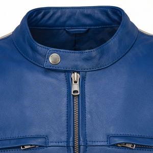 Chaqueta de Motociclista de Cuero Genuino para Hombre de la Mejor Calidad, Nueva Colección de Invierno, Chaquetas de Motocicleta con Protecciones Desmontables Personalizadas - Product Image 4