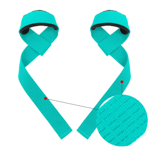 Correas de Levantamiento de Pesas Personalizadas Unisex, con Acolchado de Neopreno Resistente, Agarre Cómodo, Envolturas de Muñeca de Algodón, para Levantamiento de Pesas - Product Image 4