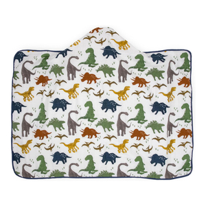 OEM ODM 100% Cotton Fleece Soft Touch Hooded Muslin Towel Printed Breathable Bath <b>Wrap</b> <b>Poncho</b> Kids Toddlers Newborns - Product Image 3