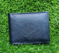 Buatan tangan desainer Bifold pria dompet kualitas tinggi baja kulit sapi Drum kering penuh Grain NDM kulit kustom sabuk panjang wanita