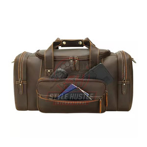 Bolsos de moda de cuero de último diseño, tamaño personalizado, precio bajo, bolso de viaje de cuero de alta calidad - Product Image 3