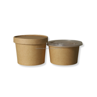Bol à glace ou à dessert en papier, très demandé, résistant à la chaleur, durable, impression personnalisée, certifié ISO, emballage personnalisé
