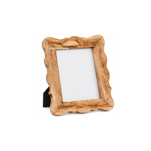 Marco de Fotos de Madera con Borde Ondulado Concept Home, Soporte Vertical Rectangular para Fotos, Soporte de Mesa - Product Image 2