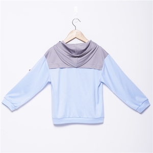 Nouveaux sweats à capuche en polyester recyclé et coton biologique pour enfants ODM - Product Image 2