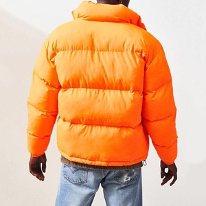 New Design High Quality Winter Season Breathable <b>Light</b> Weight Bubble Fabric Filled With Fiber Down Puffer <b>Jacket</b> for Men - Product Image 4