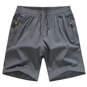 Pantalon court pour homme personnalisable de haute qualité avec cordon de serrage, taille élastique, respirant, décontracté, pour l'été, style streetwear - Product Image 1