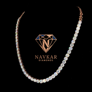 Collar de Diamantes Moissanite de Diseño Único en Plata 925 para Mujer, Regalo de Joyería para Aniversario de Bodas, Disponible a Precio de Mayoreo - Product Image 2