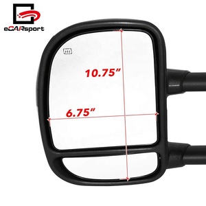 Für <span class=keywords><strong>Ford</strong></span> F250 F350 F450 F550 Auto für Ausflug Erweiterbar LED Power Erhitzt Side View Tow Abschleppen Spiegel - Product Image 4
