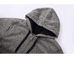 Ensemble de survêtement vintage en jean pour homme, à capuche, couleur unie, avec cordon de serrage, coupe ample, respirant, séchage rapide, léger, personnalisable - Product Image 5