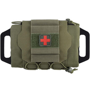 Bolsa de primeros auxilios impermeable de cuero para medicamentos de emergencia, ideal para viajes, oficina y hogar, a la venta a bajo precio. - Product Image 6