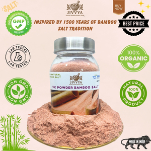 JIVVYA 9X Poudre de sel de bambou et de pin, extrait végétal en forme de cristal, certifié GMP, testé en laboratoire, fournisseur en vrac - Product Image 2