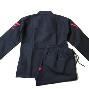 New Designs BJJ Gi Uniform Martial Arts Karate Suits Unisex Jiu Jitsu Kimono 100% Cotton Breathable Lightweight Custom OEM Front - Product Image 4